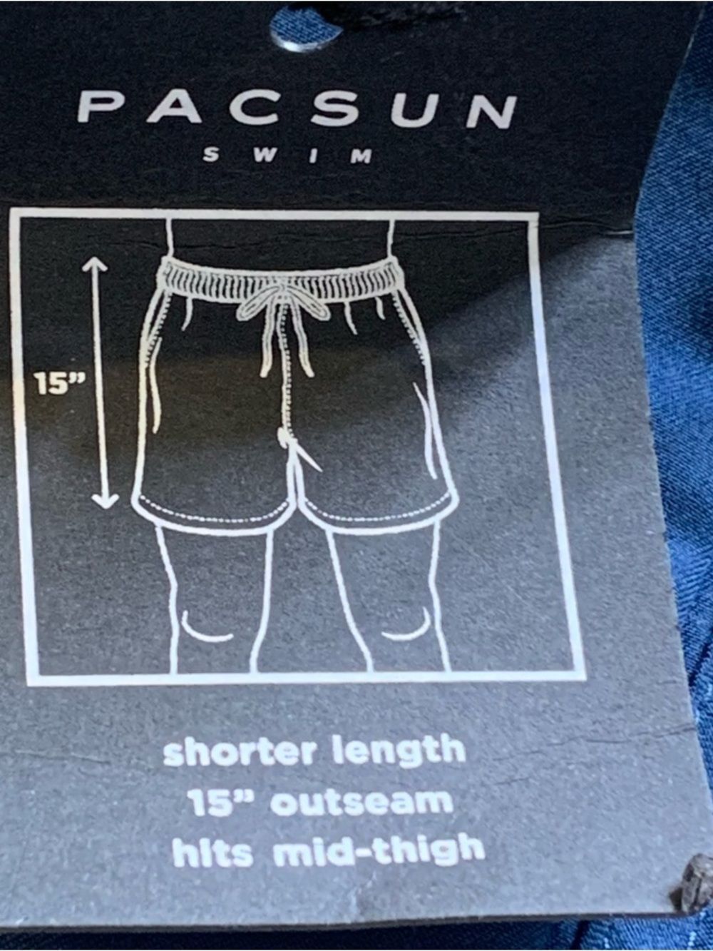 Playboy x Pacsun Swim Shorts Navy Size Large - Picture 6 of 12